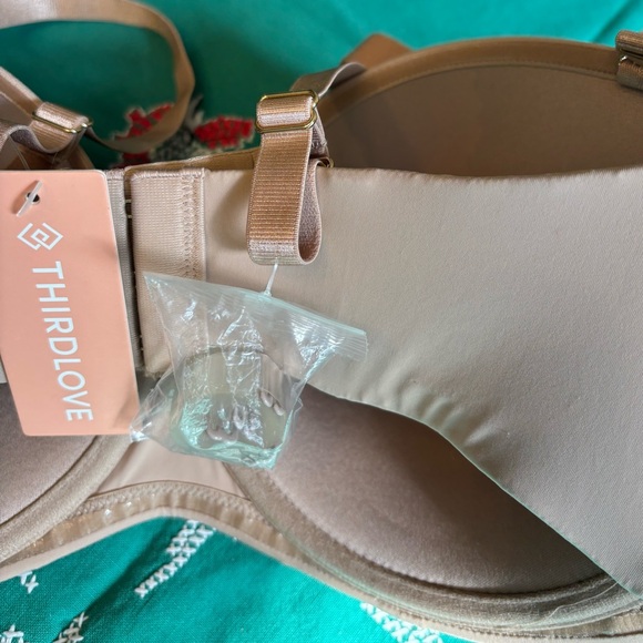 Third Love Classic Strapless Tan Women's Bra Size 34D - Picture 4 of 5